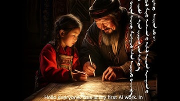 Mongolian Script + AI Technology