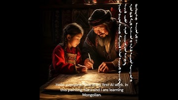 Mongolian Script + AI Technology