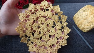 New Model - Wonderful Flower Crochet Pattern: Online Tutorial for Beginners in Crocheting