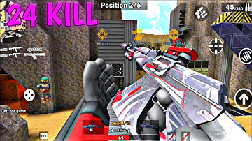 Gun Battle 24 Kill KUBOOM | KUBOOM Shooter Game Gameplay #gaming #youtube