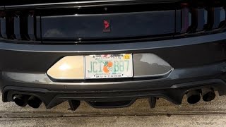 Mustang GT Active Exhaust Comparison - Stock 🆚 Stock w/ H Pipe 🆚 Borla S Type Catback w/ H Pipe