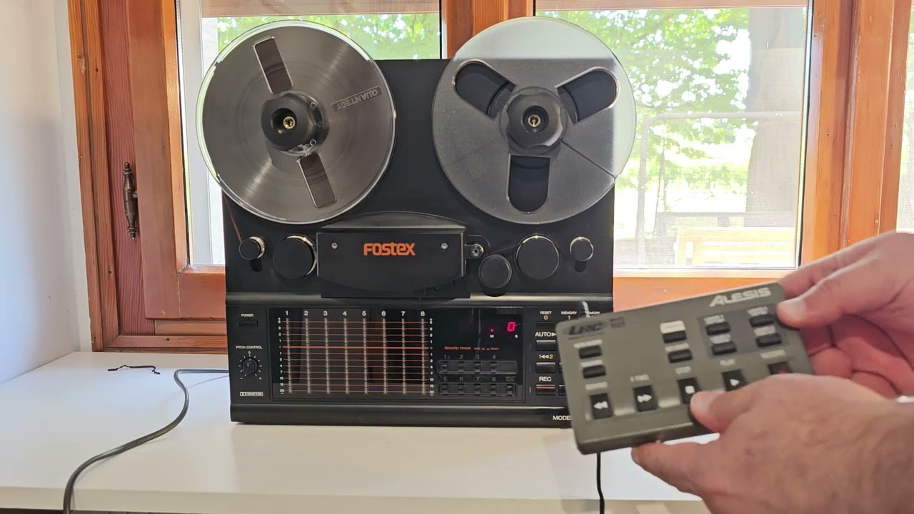Fostex Model-80 Custom DIY Controller/AutoLocator - YouTube