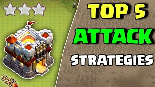 TOP 5 BEST ATTACK STRATEGY 2023 | TH11 WAR ATTACK STRATEGY | CLASH OF CLANS TH11 ATTACK STRATEGY