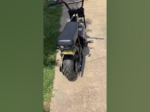 Mini bikes mini bike rt100 real tree 105cc 3.5hp engine - YouTube