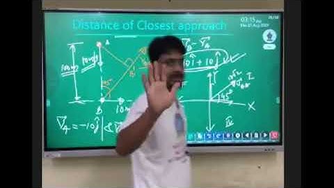 DISTANCE OF CLOSEST APPROACH