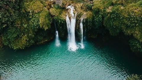 Vẻ đẹp say đắm lòng người của thác Nang Tiên - Mộc Châu - Fairy waterfall in Moc Chau