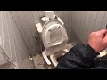 トイレ水は流れるがトイレットペーパー等が最後まで流れないって依頼の作業風景