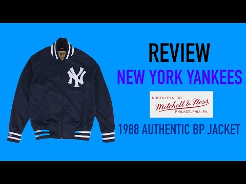 Mitchell & Ness New York Yankees 1988 Authentic BP Jacket 48 L