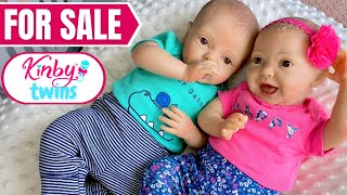 Selling My Kindy Dolls. And Now You Can Own Brown Eyed Kinby Twins Too! Kate &amp; Nate