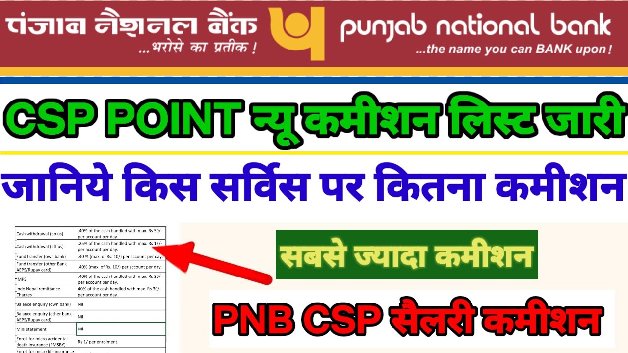 Pnb Csp Commission Chart Punjabi National Bank Mini Branch Commission pnb-csp-commission-chart-punjabi-national-bank-mini-branch-commission