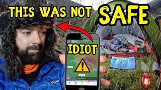 This was NOT SAFE ⚠️ - Very WILD camp by SoleTrail 3,247 views 6 months ago 26 minutes