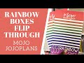 Mojo JoJo Plans Rainbow Boxes Sticker Book Flip Through!