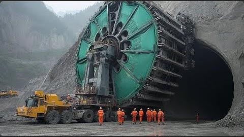 The Secrets of Massive Tunnel Boring Machines Unveiled!