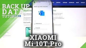 How to Allow Backup Data in XIAOMI Mi 10T Pro – Create Google Backup Account
