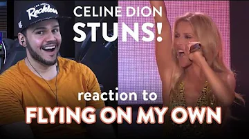 Celine Dion Reaction Flying On My Own LIVE Las Vegas | Dereck Reacts