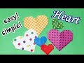 Origami Heart Tutorial Super Easy and Simple! Valentine's Day Paper Craft Ideas for Kids