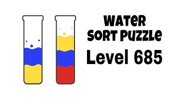 Water Sort Puzzle Level 685