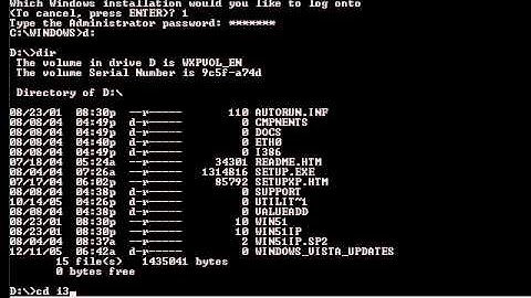 Missing or Corrupted System Files,NTLDR is Missing