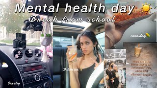 SKIPPING school for a mental health day *midterm season = STRESS*  ☁️