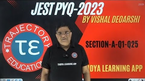 JEST PYQ -2023- SECTION-A-COMPLETE SOLUTION