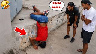 EITA PINGA DOIDA DA PESTE 😂! AS FULERAGENS MAIS ENGRAÇADAS GRAVADAS POR CÂMERAS!