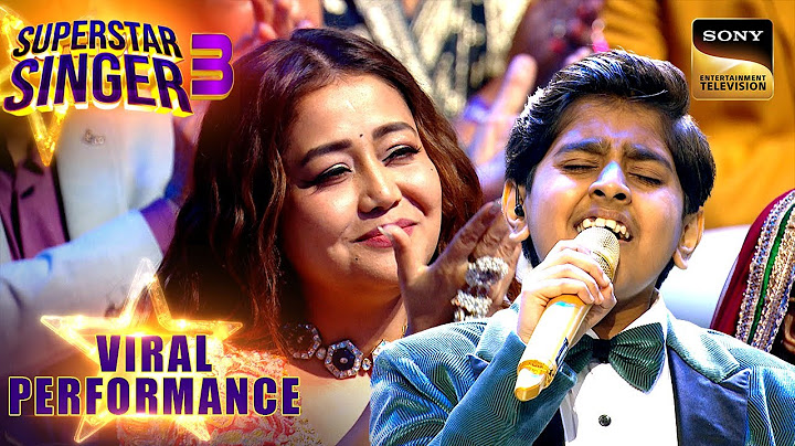 Finale में 'Saathiya' गाकर Atharv ने किया सबको मदहोश | Superstar Singer 3 | Viral Performance