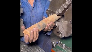 Incredible process of Rebuilding broken wheel axle using double Joint Technique