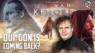 Liam Neeson's Qui-Gon Jinn Returning to Star Wars,  Obi-Wan? Exclusive Interview #Shorts