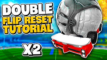 How to Double Stall Flip Reset + Training Pack - Rocket League Freestyle Tutorial 2025