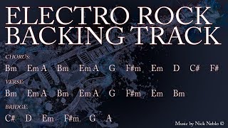 Experimental Electro Rock Instrumental Guitar Backing Track