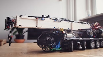 Projekt86 | bluetooth controlled Lego Technic 10x4 crane