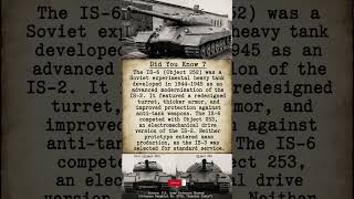 IS-6 (Object 252) Soviet Heavy Tank Prototype: Secret Armor Experiment | #ww2