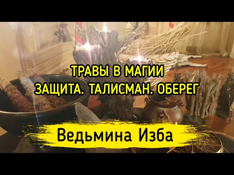 ТРАВЫ В МАГИИ. ЗАЩИТА. ТАЛИСМАН. ОБЕРЕГ. ВЕДЬМИНА ИЗБА ▶️ МАГИЯ