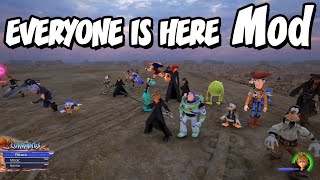 Kingdom Hearts 3 Mod - SORA VS ALL 13 XEHANORTS + ALL PARTY MEMBERS AT ONCE & MORE!