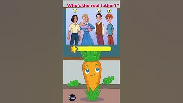Stop! Look Closely 👀 Who’s the Real Father?#visualriddle #riddlejourney #brainteaser