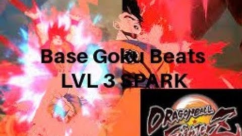 DBFZ Base Goku Solo positive meter TOD beats lvl3 spark