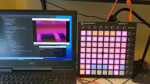Further dabbling with node.js + opencv + midi + launchpad