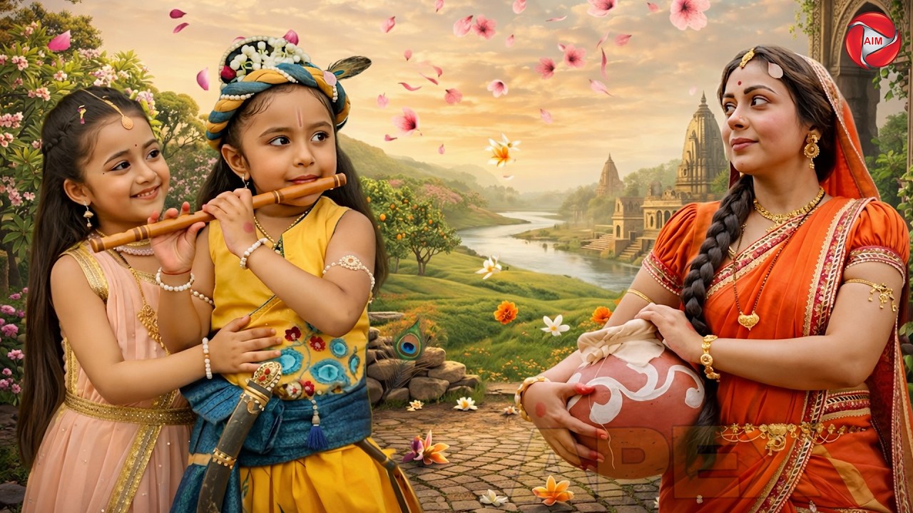 राधा कृष्ण की लीला देख यशोदा मैया क्यों रह गयी दंग ? | YASHOMATI MAIYYA KE NANDLAL | New Episode