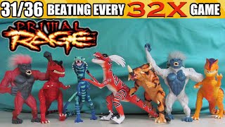 Beating Every 32X Game - Primal Rage (31 of 36) [Diablo; "10" Difficulty]