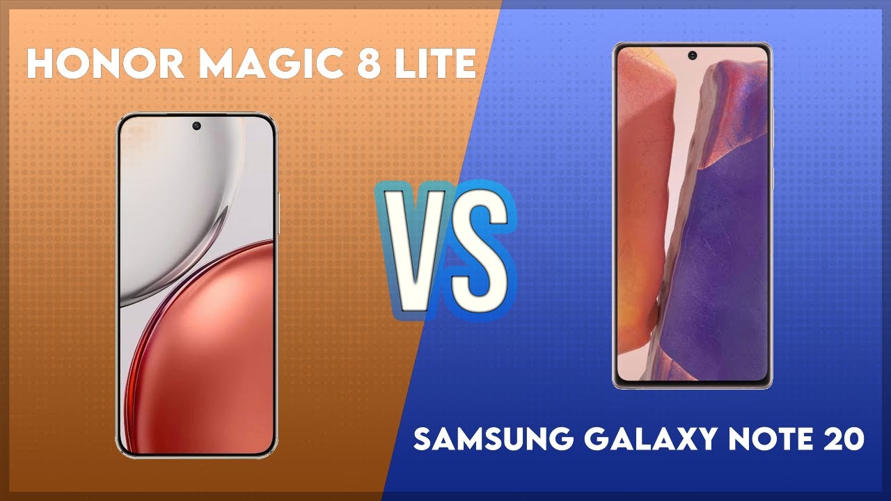 Honor Magic 8 Lite vs Samsung Galaxy Note 20 Technical Comparison