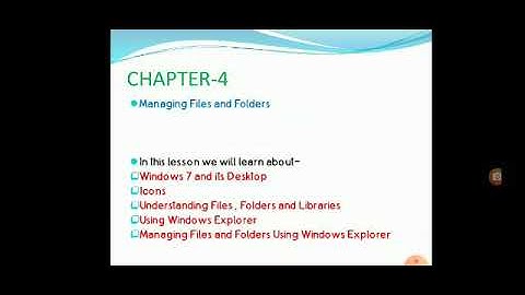 Class 5 Chapter 4