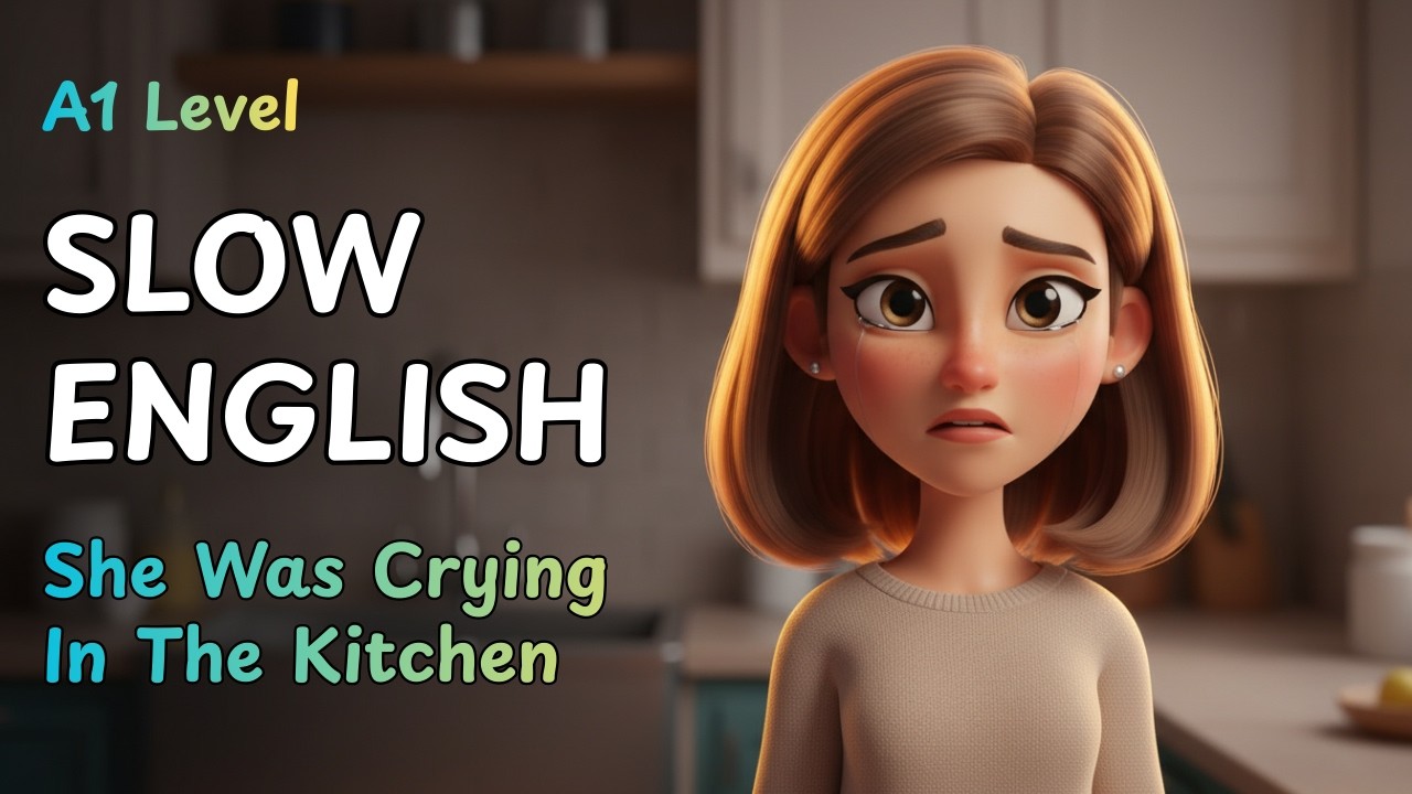 Leo Found His Mom Crying | English Listening Practice for Beginners (A1 Level)