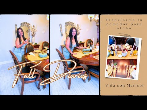 Ideas para  decorar tu comedor formal  "Otoño en Casa"