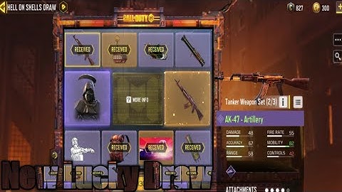 *New* Hell on Shell Lucky Draw in Call of duty moblie