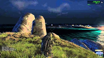 Arma 3 BETA - Stratis Air Base/Airfield at Night