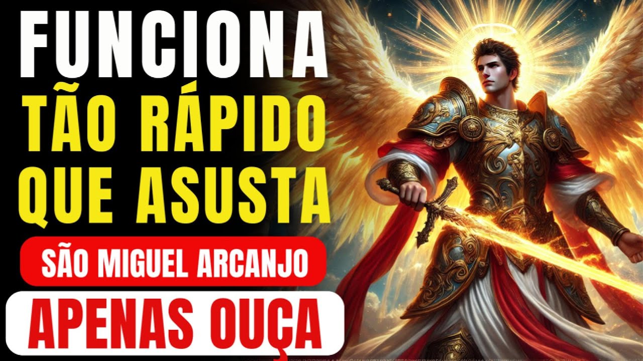 🔴 ORAÇÃO DE SÃO MIGUEL ARCANJO AFASTA O MAL E ATRAI A PROSPERIDADE: OUÇA APENAS UMA VEZ!