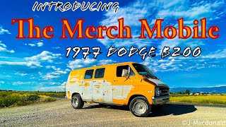 EP 66 SAVED! 1977 Dodge B200 Van, the MERCH mobile. After sitting for years, will it run?