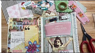 Junk Journal Page Layout