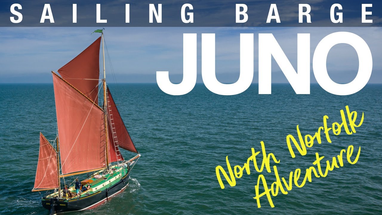 Sailing Barge Juno - an epic trip to the windfarms before a squall hit and the weather worsened...