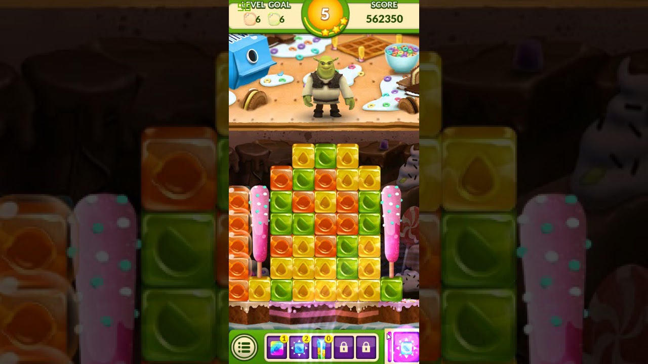 Shrek Sugar Fever level 127 no boosters 😈